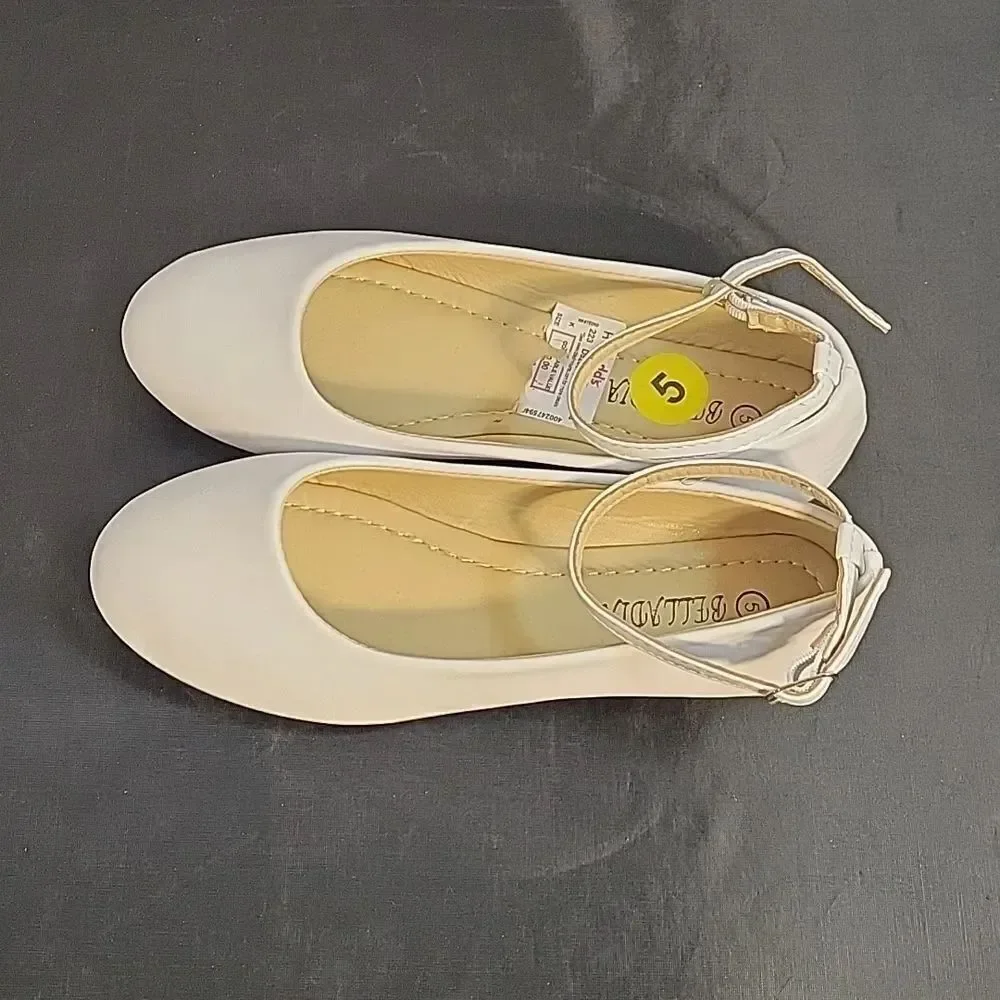 BELLADIA MARY JANE GIRL BALLERINAS &GIRL SCHOOL FLAT SHOES